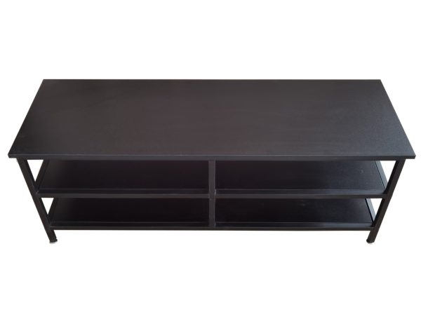 TV-Möbel Tough - Sideboard Industrial - 120 cm breit - schwarz - VDD World