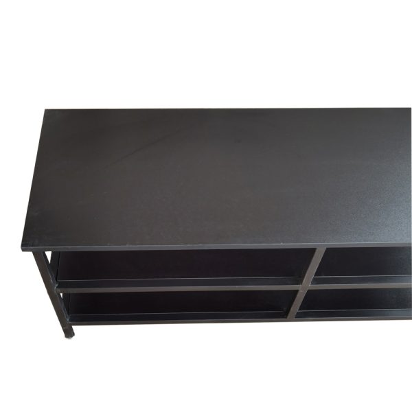 TV-Möbel Tough - Sideboard Industrial - 120 cm breit - schwarz - VDD World