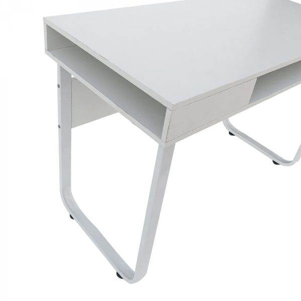 Schreibtisch Computertisch Tough - Beistelltisch - industrielles modernes Design - Metall Holz i - VDD World