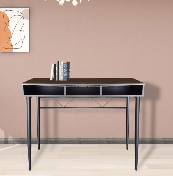 Beistelltisch - Konsolentisch - Flur Sideboard - Wandtisch - schwarz - VDD World