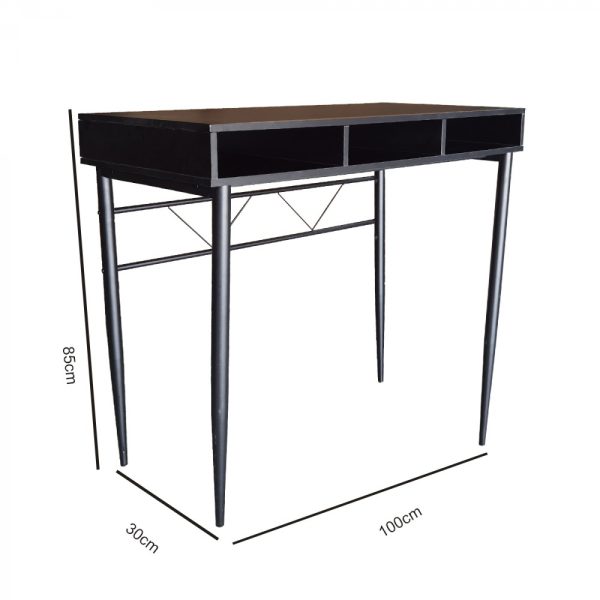 Beistelltisch - Konsolentisch - Flur Sideboard - Wandtisch - schwarz - VDD World