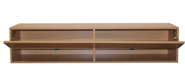 TV-Schrank TV-Sideboard Wander hängen 140 cm breit hellbraun - VDD World