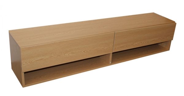 TV-Schrank TV-Sideboard Wander hängen 140 cm breit hellbraun - VDD World