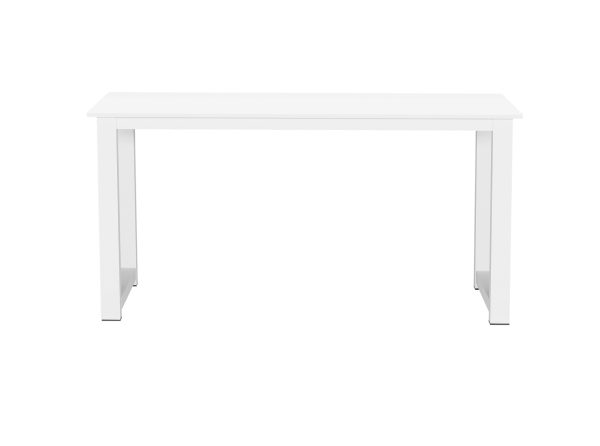 Schreibtischtisch - Küchentisch - 110 cm breit - weiß - VDD World