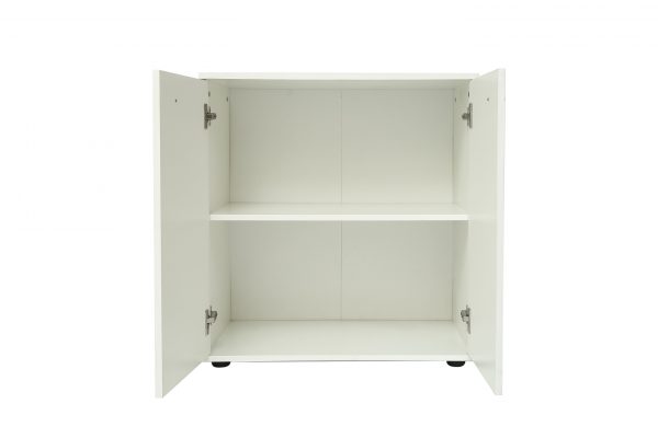 Aktenschrank Vandol mini weiß 74 cm hoch - VDD World