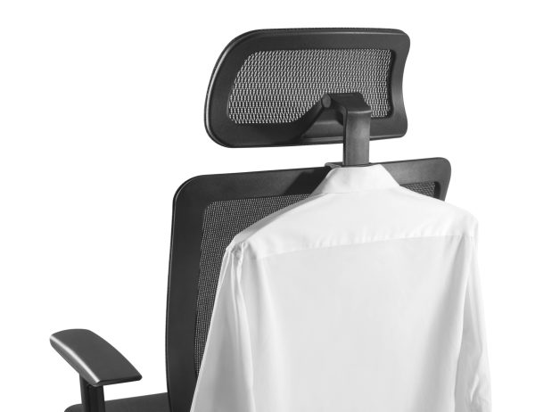 Bürostuhl Komfort - Bürostuhl - ergonomisch verstellbar - Netzgewebe - schwarz - VDD World