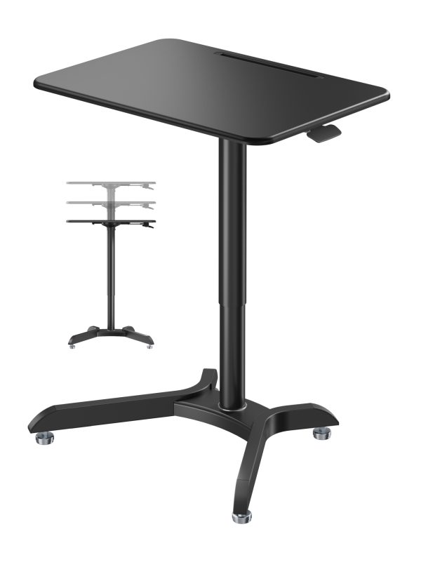 Schreibtisch-Sitzständer verstellbar – Laptoptisch – Notenständer – Arbeitsplatte 71 cm x 50 cm - VDD World