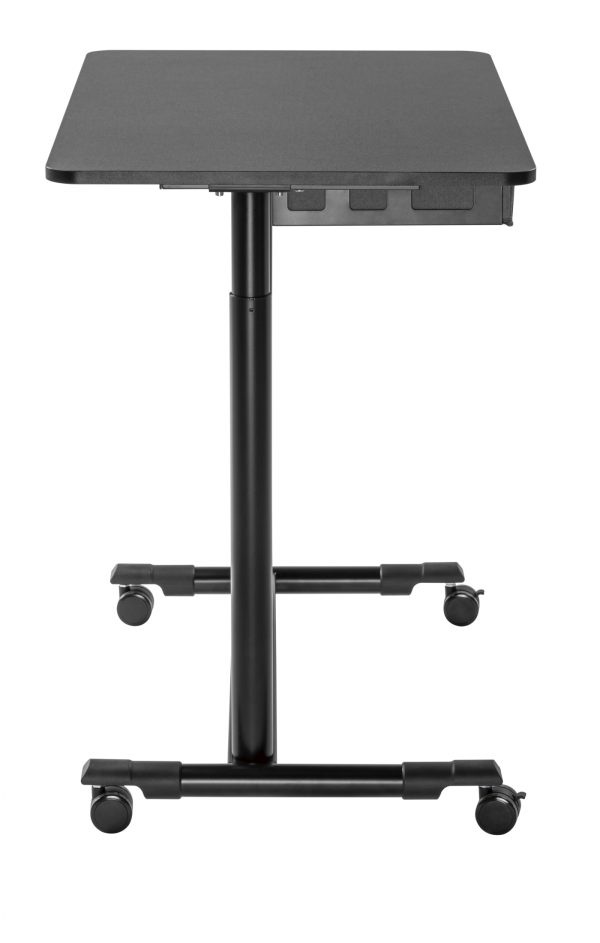 Schreibtisch-Sitz-Ständer mobil - Laptoptisch - höhenverstellbar - 91,5 x 56 cm - VDD World