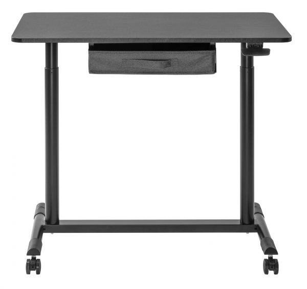 Schreibtisch-Sitz-Ständer mobil - Laptoptisch - höhenverstellbar - 91,5 x 56 cm - VDD World