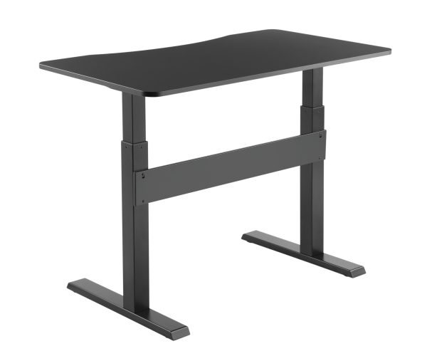 Schreibtisch-Sitzständer - Laptop-Computertisch - höhenverstellbar - 120 x 67,5 cm - VDD World