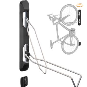 Fahrradhalterung Wandmontage - Fahrradaufhängungssystem - schwenkbar - 2,1 bis 2,8 Zoll Reifenstärke - VDD World