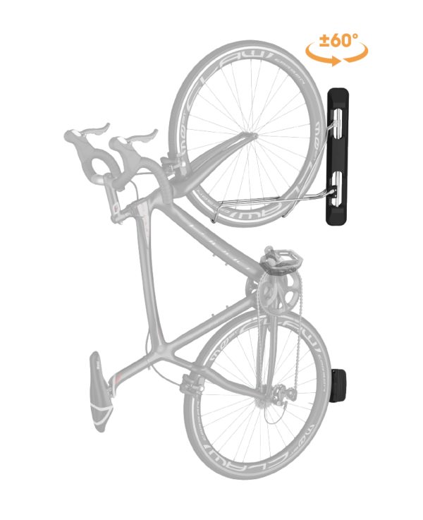 Fahrradhalterung Wandmontage - Fahrradaufhängungssystem - platzsparend - bis 2,1 Zoll Reifenstärke - VDD World