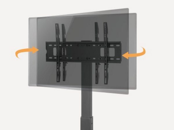 TV-Stativ, schlankes Modell an der Wand - drehbar - bis zu 70 Zoll - VDD World
