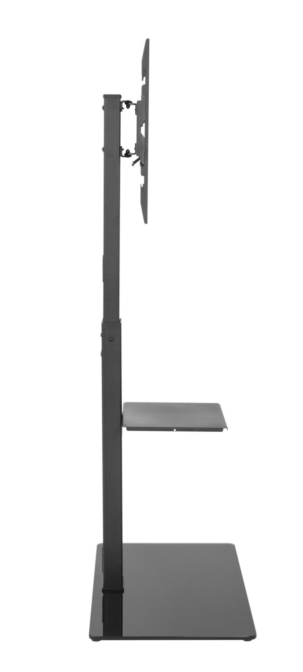 TV-Ständer - TV-Ständer - TV-Basis - drehbar - höhenverstellbar 134 cm bis 146 cm - schwarz - VDD World