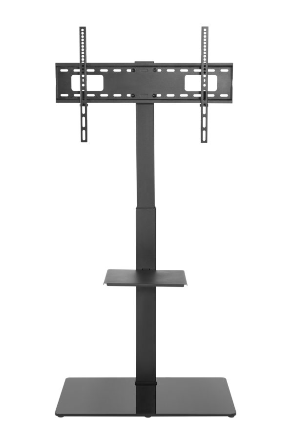 TV-Ständer - TV-Ständer - TV-Basis - drehbar - höhenverstellbar 134 cm bis 146 cm - schwarz - VDD World