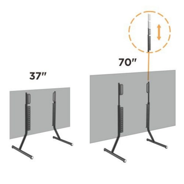 TV-Ständer Tischfuß - Bildschirm Monitorständer - 37 bis 70 Zoll - VDD World