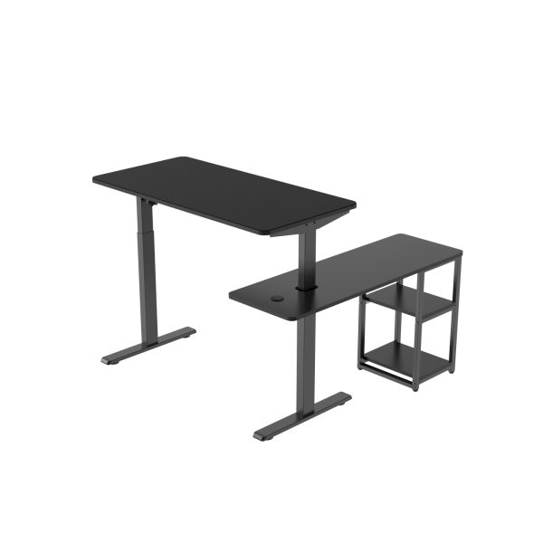 Eckschreibtisch - Elektrisch verstellbarer Schreibtisch - Höhenverstellbarer Schreibtisch - VDD World