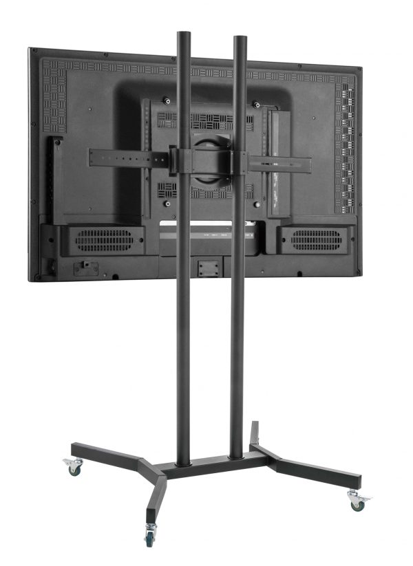 TV-Standard-Bildschirm Hochformat Querformat - TV-Messeständer fahrbar - 170 cm hoch - VDD World