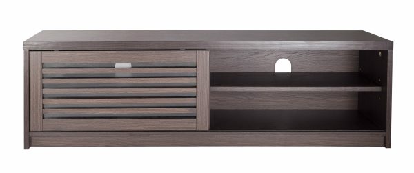 TV-Schrank Sideboard modern - TV-Schrank - Lamellenschiebetüren - 120 cm breit - VDD World