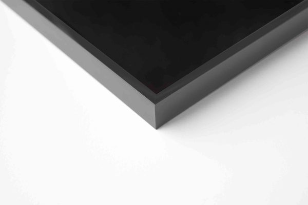 Wechselrahmen Frontlader Nielsen Alpha Magnet Aluminium Format 50 cm x 70 cm Glanz Dunkelgrau - VDD World