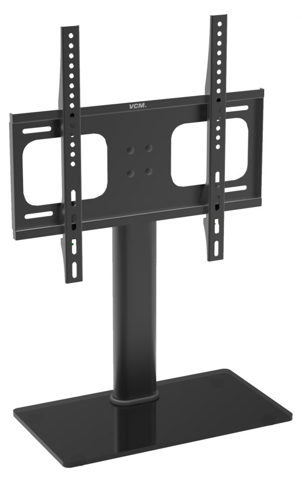 TV-Ständer - Monitorfuß - Tischmodell - schwarz - VDD World