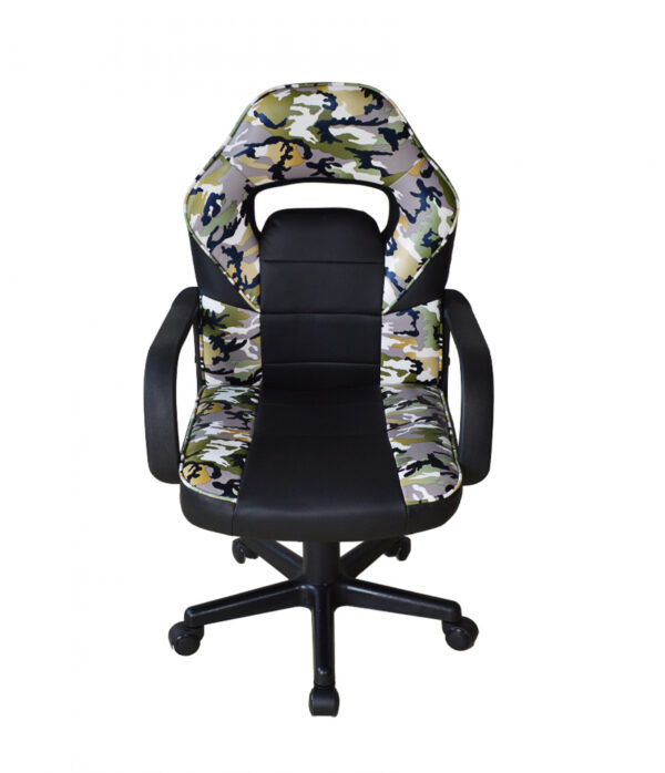 Bürostuhl Thomas junior - Gaming Stuhl - höhenverstellbar - Tarnung - VDD World DE