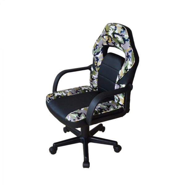 Bürostuhl Thomas junior - Gaming Stuhl - höhenverstellbar - Tarnung - VDD World DE