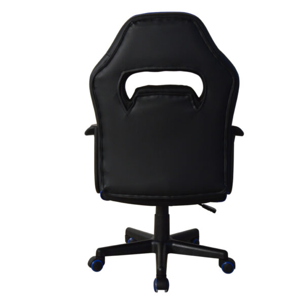 Gaming Stuhl Thomas Junior - Bürostuhl Racing Gaming Style - höhenverstellbar - schwarz blau - VDD World DE