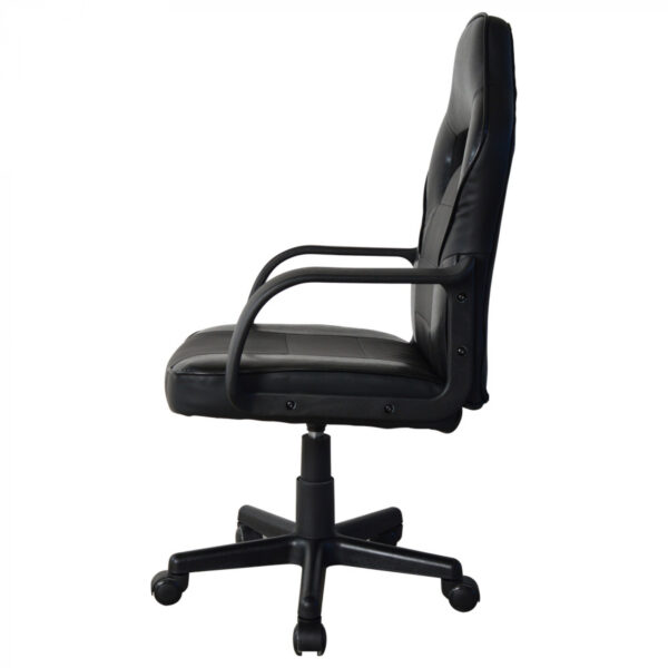   Bürostuhl Thomas Junior – Gaming Stuhl Racing Gaming Style – höhenverstellbar – schwarz