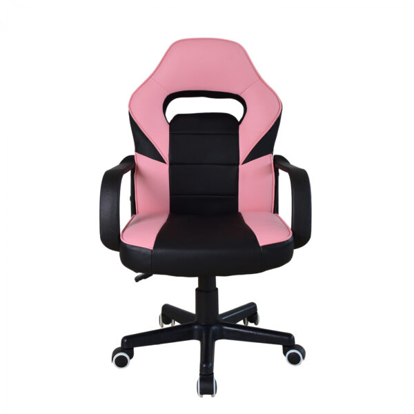 Gaming Stuhl Thomas Junior - Bürostuhl Gaming-Style - höhenverstellbar - pink schwarz - VDD World DE