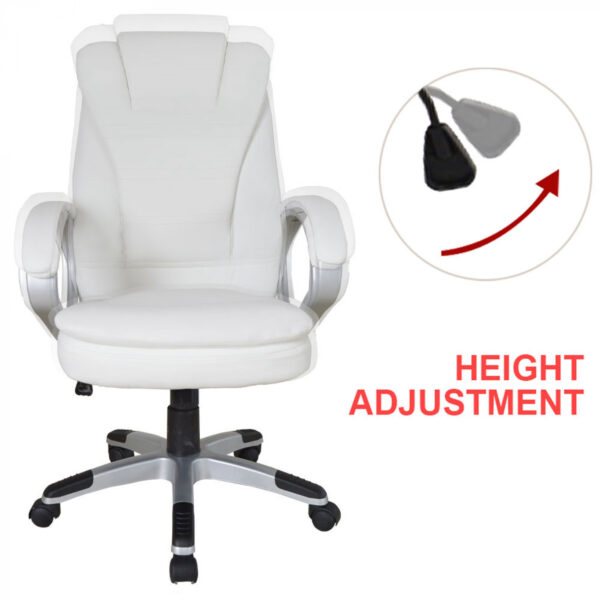 Bürostuhl Chefsessel Luxusdesign Ergonomische extra dicke Füllung - VDD World DE