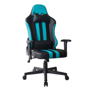 Bürostuhl Racing Gaming-Stil Premium-Design Wouter blau schwarz - VDD World DE