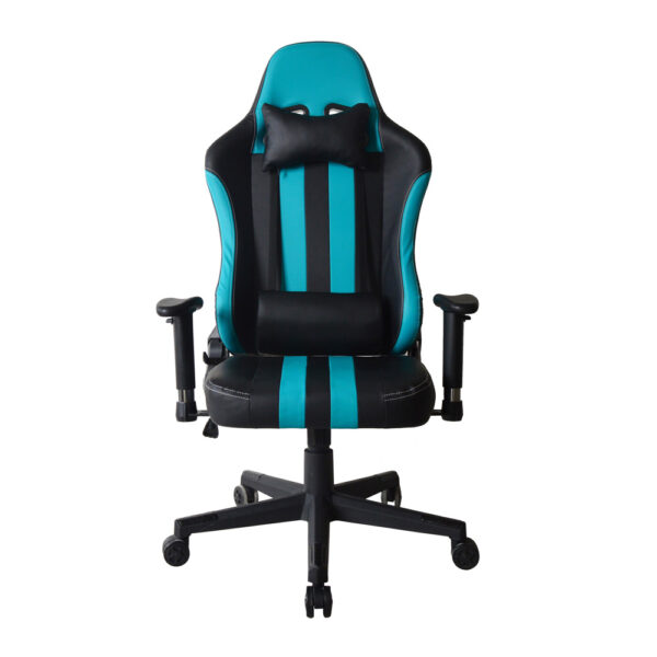 Bürostuhl Racing Gaming Stuhl Style High Design Thomas schwarz blau - VDD World DE
