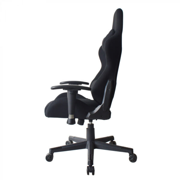 Bürostuhl Gaming Stuhl Thomas - Racing Gaming Style - Stoffbezug - schwarz - VDD World DE