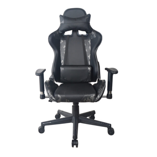 Bürostuhl Gaming Stuhl Thomas - Racing Gaming - ergonomisch - schwarz mit Camouflage - VDD World DE