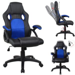 Rennsitz-Cockpit-Simulator - voll einstellbar mit Bildschirmhalterung - VDD World DE