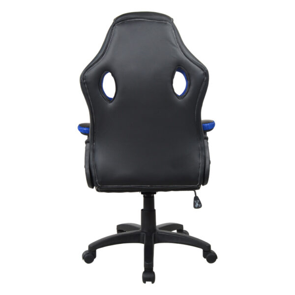 Bürostuhl Racing Gaming-Stil Premium-Design Wouter blau schwarz - VDD World DE
