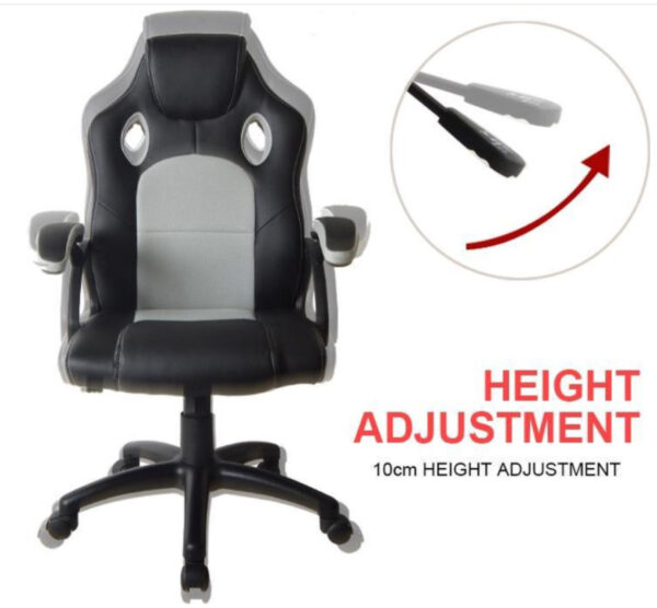   Bürostuhl Racing Gaming-Stil Premium-Design Wouter blau schwarz