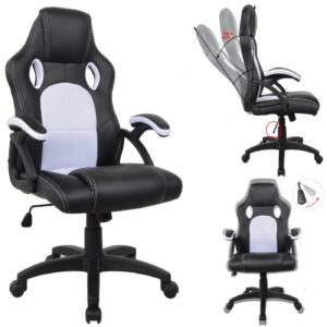 Gaming Stuhl Thomas Junior - Bürostuhl Gaming-Style - höhenverstellbar - rot schwarz - VDD World DE