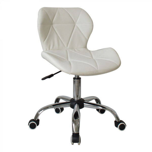   Bürostuhl modernes Design – Chefsessel – höhenverstellbar – weiß