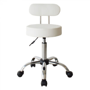 Drehhocker mit Rückenlehne - Arbeitshocker - Sattelhocker - Sitzhocker - höhenverstellbar