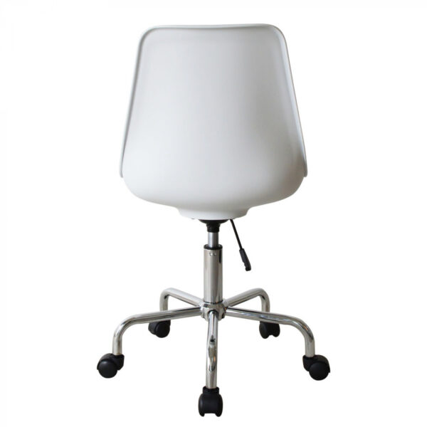 Bürostuhl - höhenverstellbar - weiß - VDD World DE
