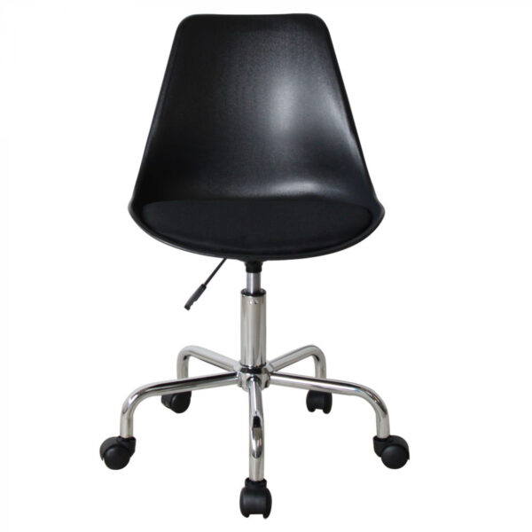 Bürostuhl - höhenverstellbar - schwarz - VDD World DE