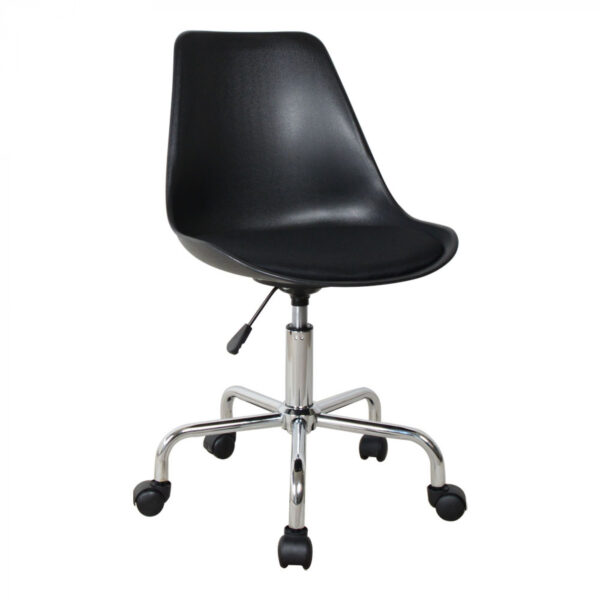Bürostuhl - höhenverstellbar - schwarz - VDD World DE