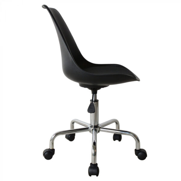 Bürostuhl - höhenverstellbar - schwarz - VDD World DE