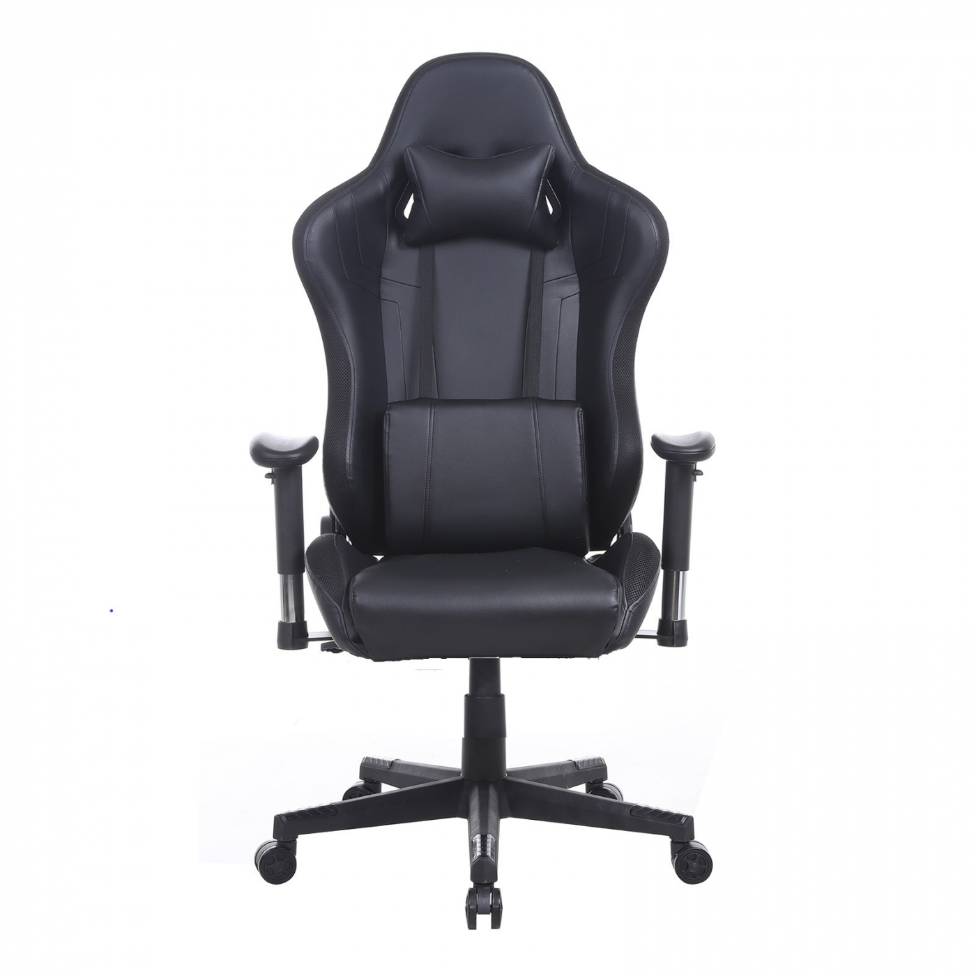 Gaming Stuhl Tornado Bürostuhl - ergonomisch verstellbar - Racing Gaming Stuhl - schwarz