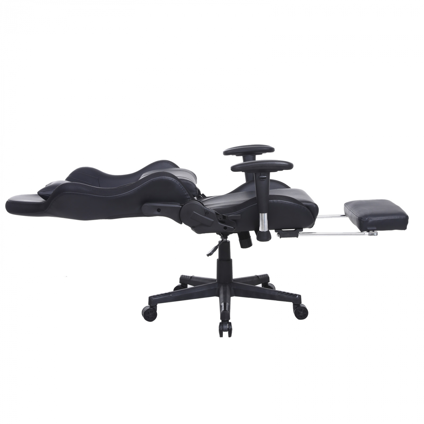 Spielstuhl Tornado Relax Bürostuhl - mit Fußstütze - ergonomisch verstellbar - schwarz - VDD World DE Spielstuhl Tornado Relax Bürostuhl - mit Fußstütze - ergonomisch verstellbar - schwarz - VDD World DE