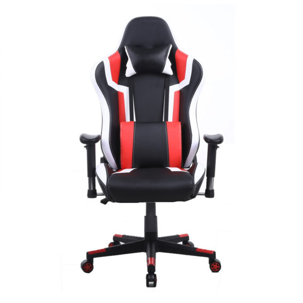Gaming Stuhl Tornado Bürostuhl - ergonomisch verstellbar - Racing Gaming Stuhl - schwarz rot - VDD World DE