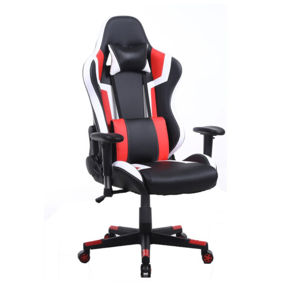 Gaming Stuhl Tornado Bürostuhl - ergonomisch verstellbar - Racing Gaming Stuhl - schwarz rot - VDD World DE