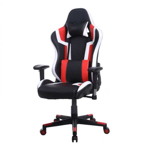 Gaming Stuhl Tornado Bürostuhl - ergonomisch verstellbar - Racing Gaming Stuhl - schwarz rot - VDD World DE